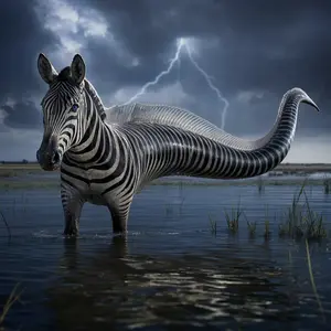 Electric eel + Zebra